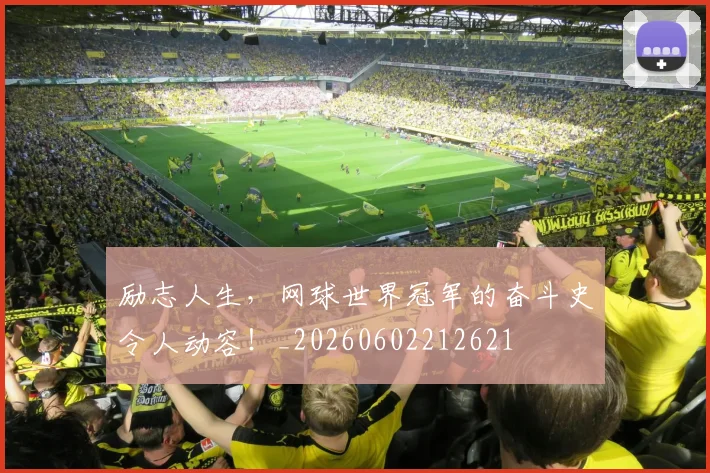 励志人生，网球世界冠军的奋斗史令人动容！_20260602212621